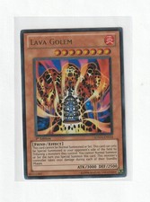 Lava Golem Ultra Rare Structure Deck: Marik SDMA-EN014 NM