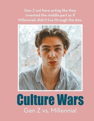 Nate Rae Culture Wars: Gen Z vs. Millennial (Hardback)