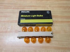 Philips 1157NA Miniature Lamp Light Bulb Amber Pack of 9 