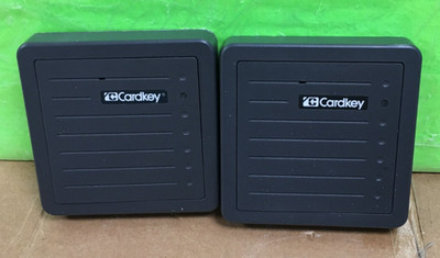 (LOT OF 2) HID 5355AGN00-C1001 Proximity Card Reader Access Device