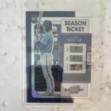 Panini 2022 Chronicles Contenders Optic Bobby Witt Jr. #19 Kansas City Royals