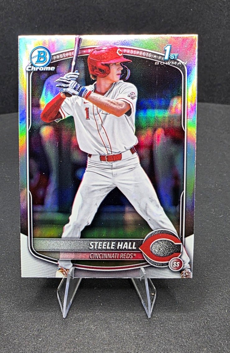 2025 Bowman Draft - Chrome Steele Hall #BDC-20 Refractor (RC)