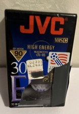 JVC VHS C Compact 90 Minute Video Cassette Tape TC 30 EHG