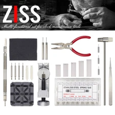 110pcs Adjustable Watch Band Strap Bracelet Link Pin Remover Repair Tool Kit A++