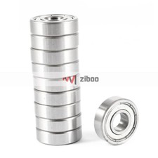 10Pcs 609Z 24x9x7mm Metal Sealed Single Row Deep Groove Ball Bearing 