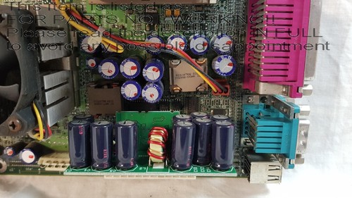 READ!! Intel G7ESZ Dual S370 Board, 2x Pentium III 1.0GHz CPU, 1GB RAM, IO SHIEL - Picture 10 of 21