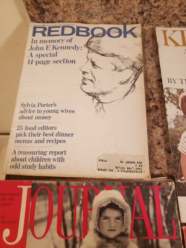 JOURNAL, time, Redbook, Look, Jacqueline MAGAZINE -JACQUELINE Kennedy qty 6 - Picture 5 of 12