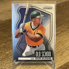 2022 Panini Silver Prizm Mark McGwire Old School #05-7