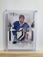 2015-16 Exquisite Collection Rookies Slater Koekkoek Patch 299 #R-SK