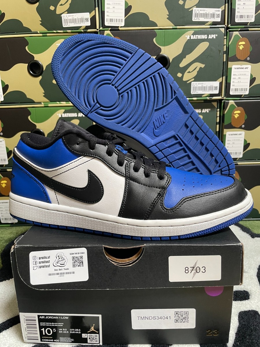 nike jordan 1 low royal toe