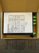 LGX 1x3 PLC Splitter SCAPC fits in standard LGX rack or wall mount