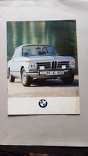 BMW auto 1602 - 1802 - 2002 - 2002 tii 1971 1971 depliant italiano originale