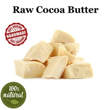 Pure Cocoa Butter Unrefined Natural Organic Prime Pressed Cacao Bean Food Grade