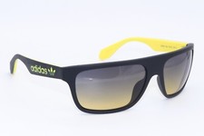 NEW ADIDAS OR 0023 02W BLACK YELLOW GRADIENT AUTHENTIC FRAMES SUNGLASSES 59-16