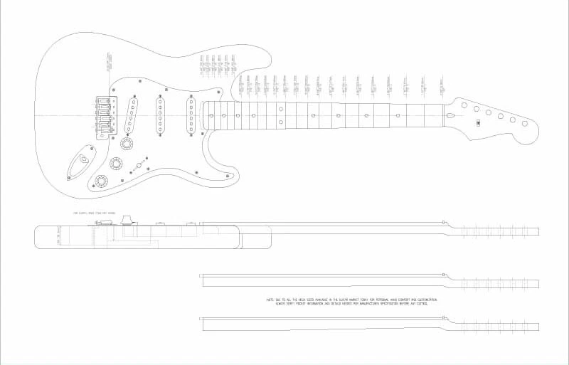 Diy stratocaster on sale