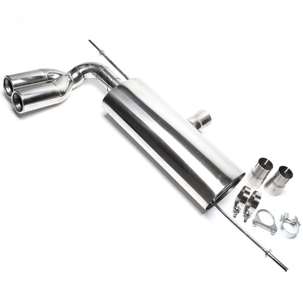TA Technix Edelstahl SPORT-AUSPUFF 2X 76Mm - Audi A3 8P, VW Golf 5 GTI + ABE-image
