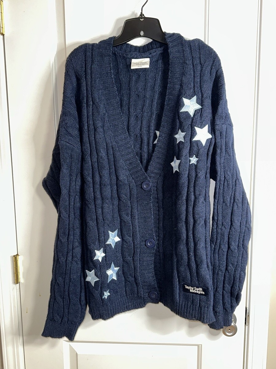 Official Taylor Swift “Midnights” Cardigan Sweater - Limited