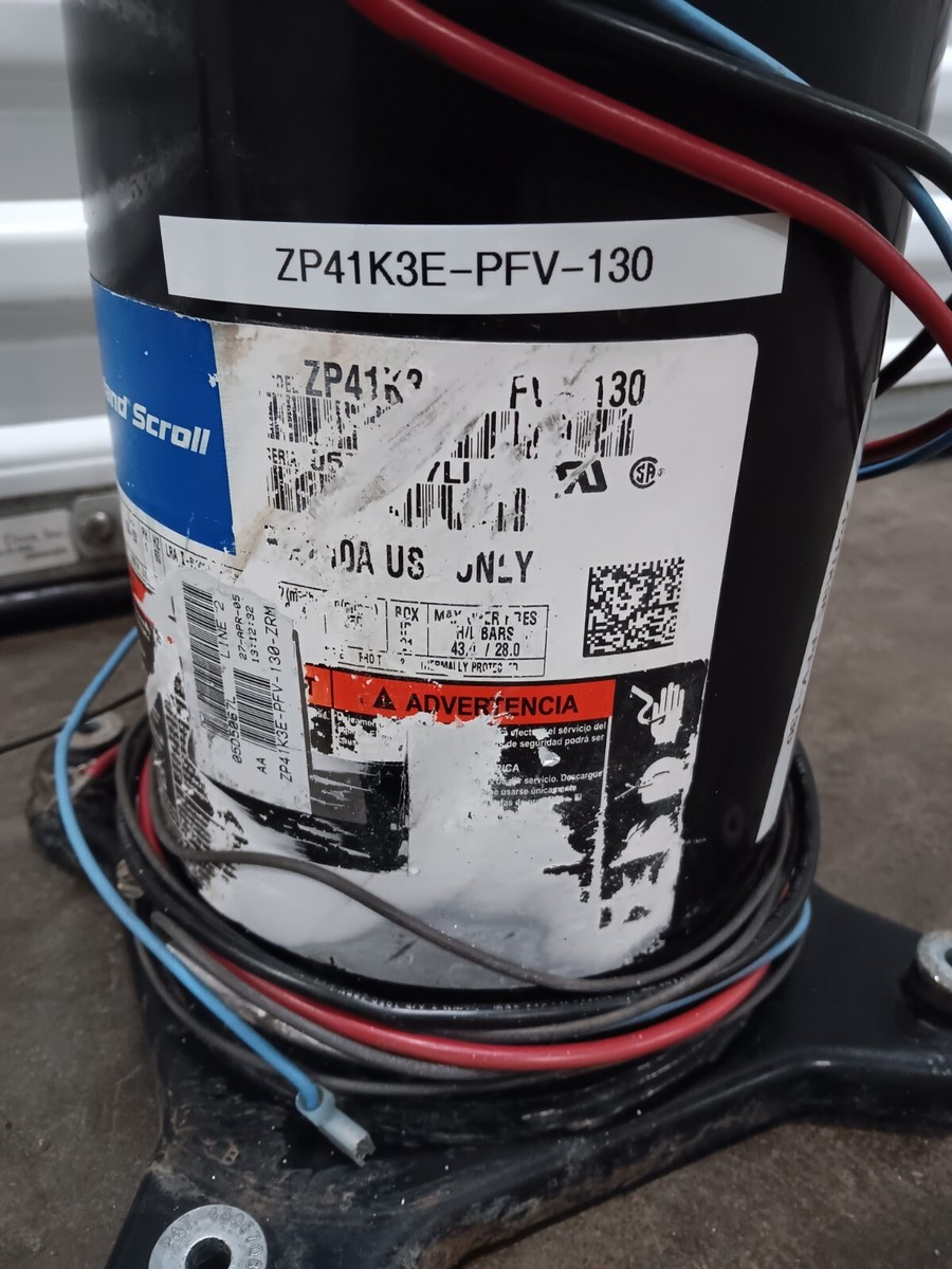 Copeland 3.5 Ton Scroll Compressor ZP41K3E-PFV-130 (S4T4) | eBay