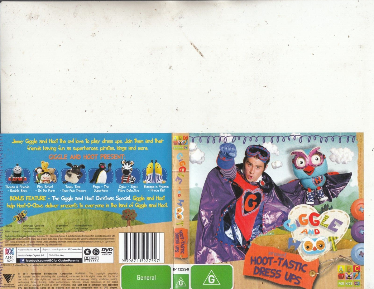 Giggle And Hoot-2011-Hoot-Tastic Dress Ups-Children GAH-DVD | eBay