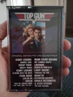 Top Gun Soundtrack OST Sealed Cassette New 1986 CBS