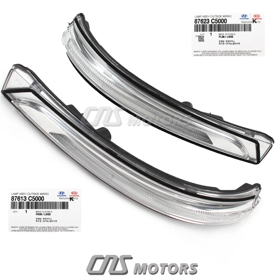 ⭐GENUINE⭐ Outside Mirror Lamp LEFT & RIGHT for 2016-2020 Kia Sorento 87623C5000 Foto 2 de 4