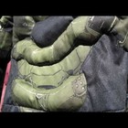 Kids Halo Disguise Padded Muscle Chief Body Suit Costume Infinite Green NoHelmet — photo 4