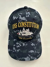 The Corps USS Constitution Blue Como Baseball Cap Hat One Size