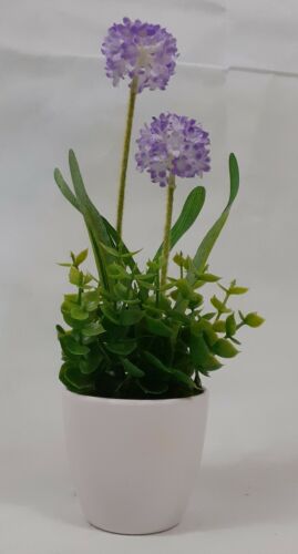 Kunstblume Lauch Zierlauch Allium 25cm Deko Degoblume Plastikpflanze Pflanze - Bild 1 von 3