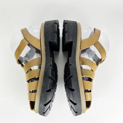 Free People Delaney Fisherman Platform Sandals Chunky Beige Sand EU 40/US 1 | eBay