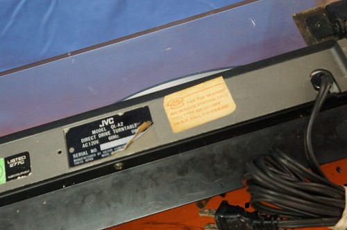 Turntable JVC QL-A2 Direct Drive Auto Return Not Fully Tested Needs Needle - Picture 11 of 11