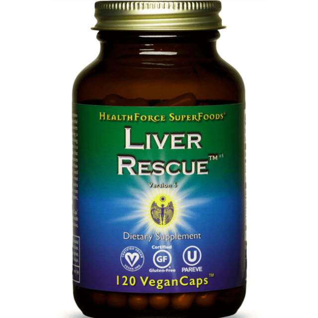 HealthForce Nutritionals HFC003 Liver Rescue Vegan Capsules - 30