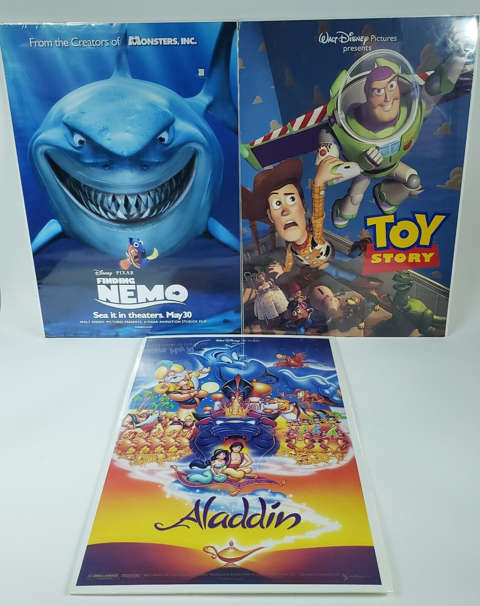 Lot of 3 Original Disney Movie Posters 27