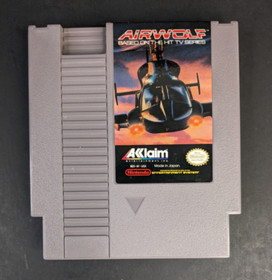 AirWolf - Aut&eacute;ntico Cartucho de Juego Nintendo NES, Estuche