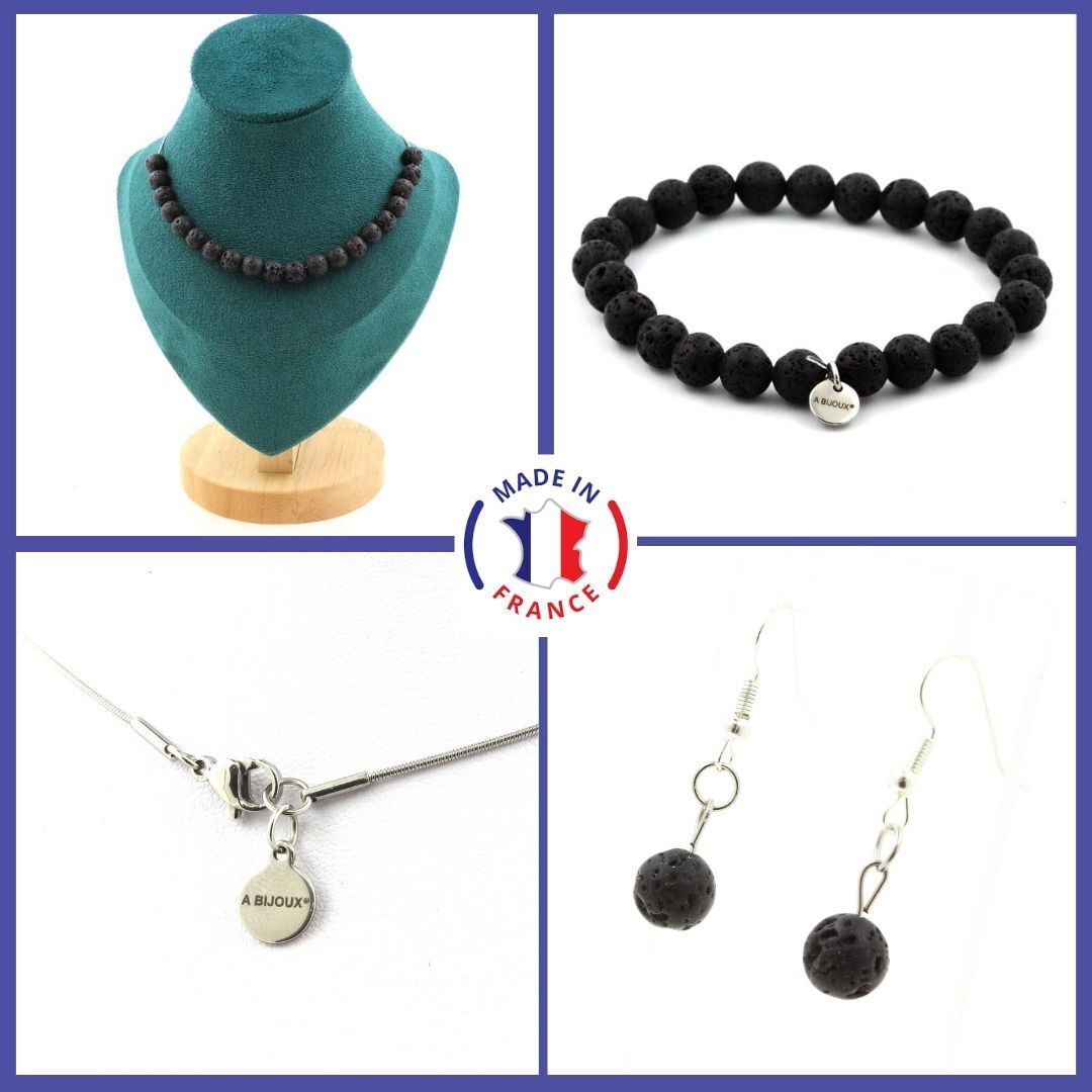 Pierres et minéraux parure de bijoux en coffret cadeau pour femme