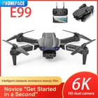 Drone Quadricoptère E99 Pro - Télécommande, Caméra HD 6K, Fixation d'Altitude, A