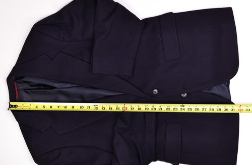 Jos. A Bank Kent Navy Pure Cashmere Mens Jacket Blazer Size 41R - Picture 11 of 13