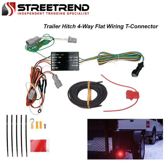 For 20142018 Kia Sorento Trailer Hitch 4Way Wires Wiring Harness TConnector eBay