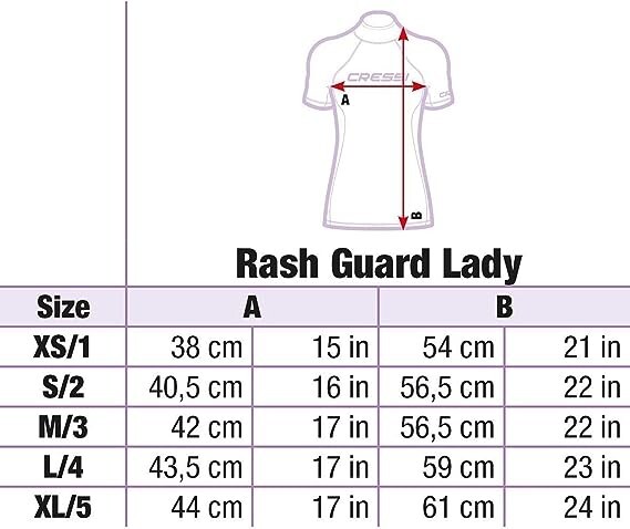 Cressi Women's Rash Guard M/3 