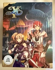 Ys X: NORDICS LIMITED EDITION PS5 PLAYSTATION 5 ESRB US VER. DELUXE YS 10 No Bag