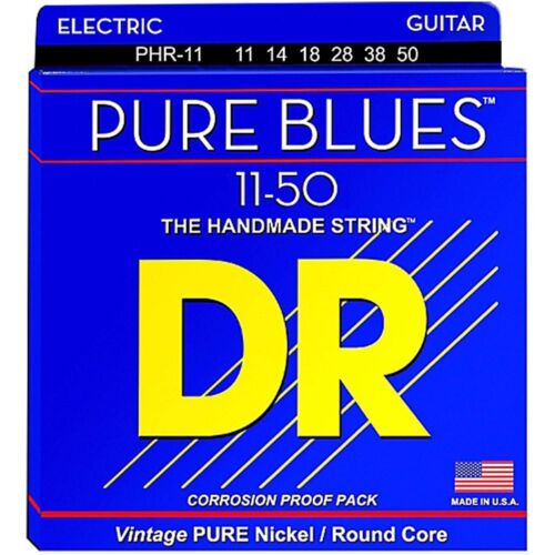 DR PHR-11 ''Pure Blues' nickel Electric Guitar Strings 11-50
