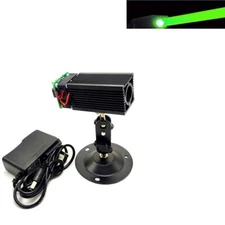 Green 520nm 300mw Fat Beam Dot Warning Laser Diode Module 12V w/ Holder
