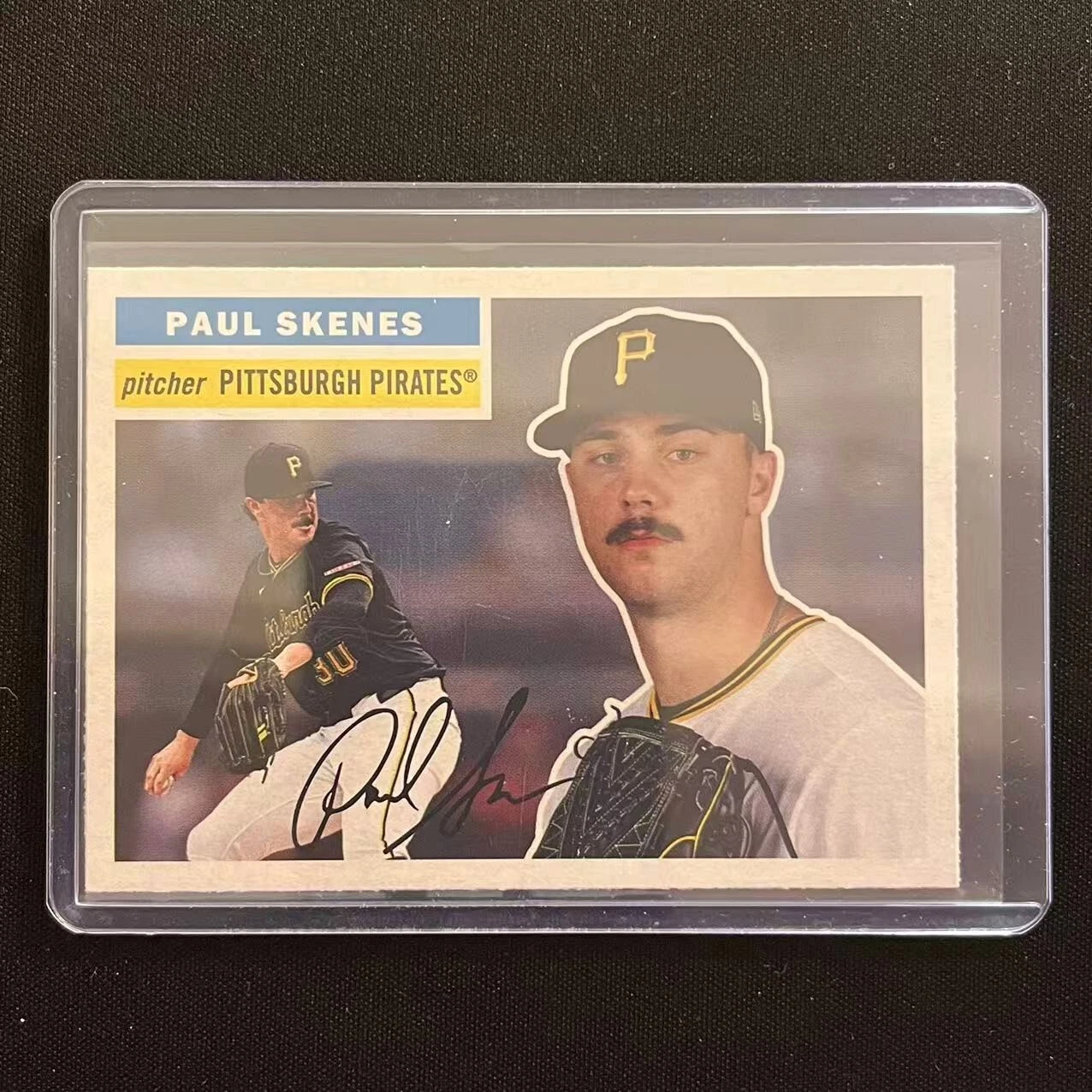 🍓2025 TOPPS HERITAGE BASEBALL 25TH ANNIVERSARY HOLOGRAPHIC PAUL SKENES #H25-5