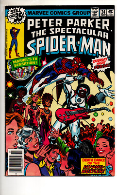 SPECTACULAR SPIDER-MAN #24 (1978) 1st HYPNO HUSTLER Appearance