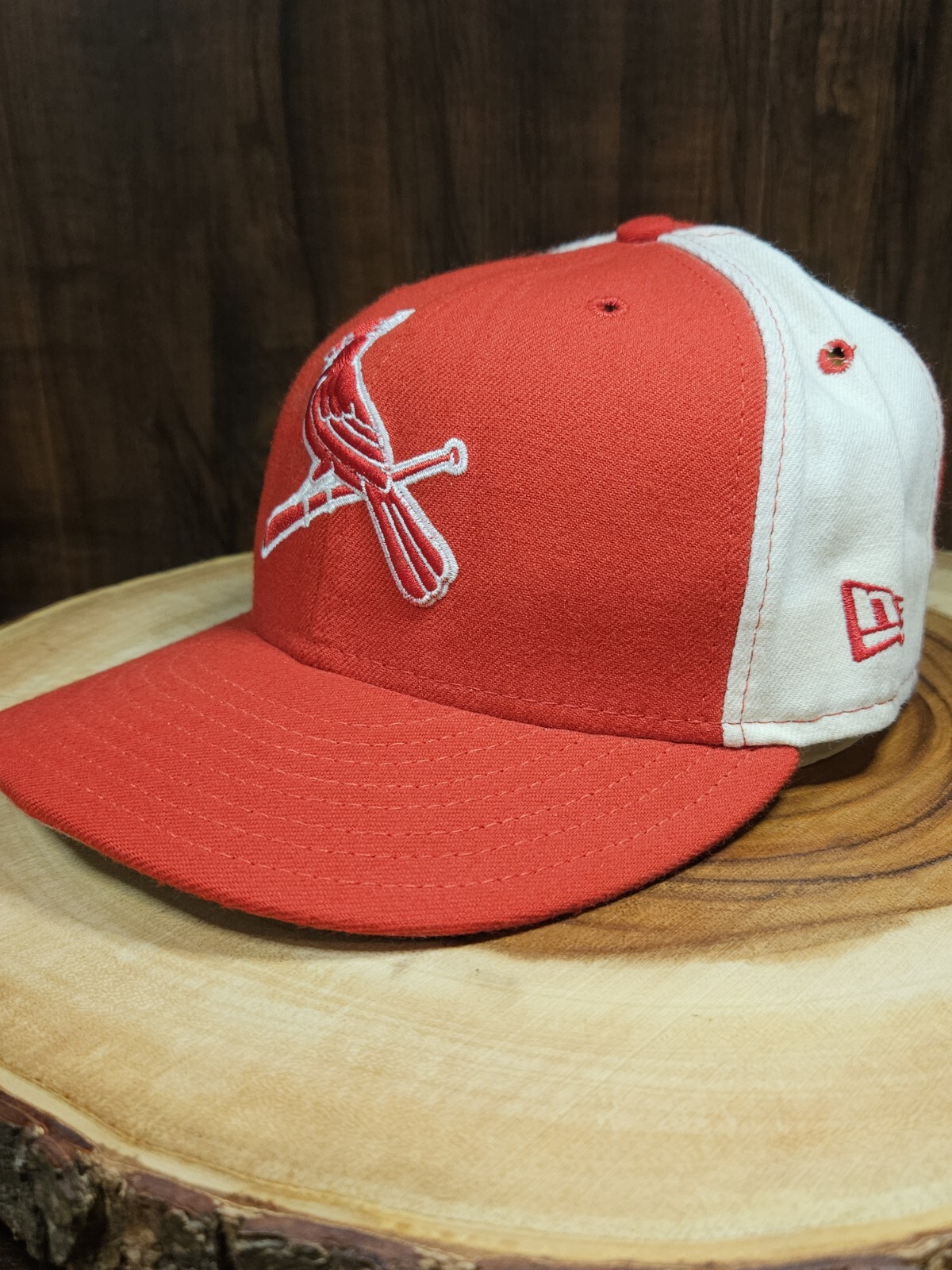 Saint Louis Cardinals Vintage MLB New Era 59Fifty Fitted Hat Size 7 1/8