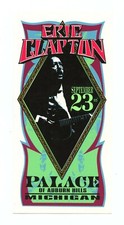 Eric Clapton Handbill 1995 September 23 Palace of Auburn Hills