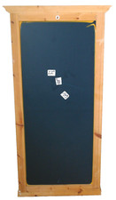 R)(T DUCAL Style PINE MIRROR>FULL DRESS LENGTH 48"x22"7KG>BEVELLED GLASS 