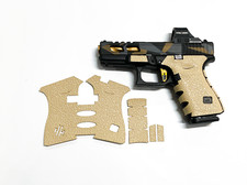 HANDLEITGRIPS Textured Rubber Grip Tape Wrap Gun Part for Glock 19/23 Gen 4