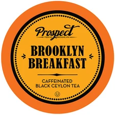 Prospect Tea Black Ceylon Tea Pods Keurig 2.0, Brooklyn breakfast, 40 count