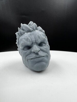 Marvel Legends ML MCU Hulk 1:12 Scale Custom 3D Head Sculpt HOLLOW ...