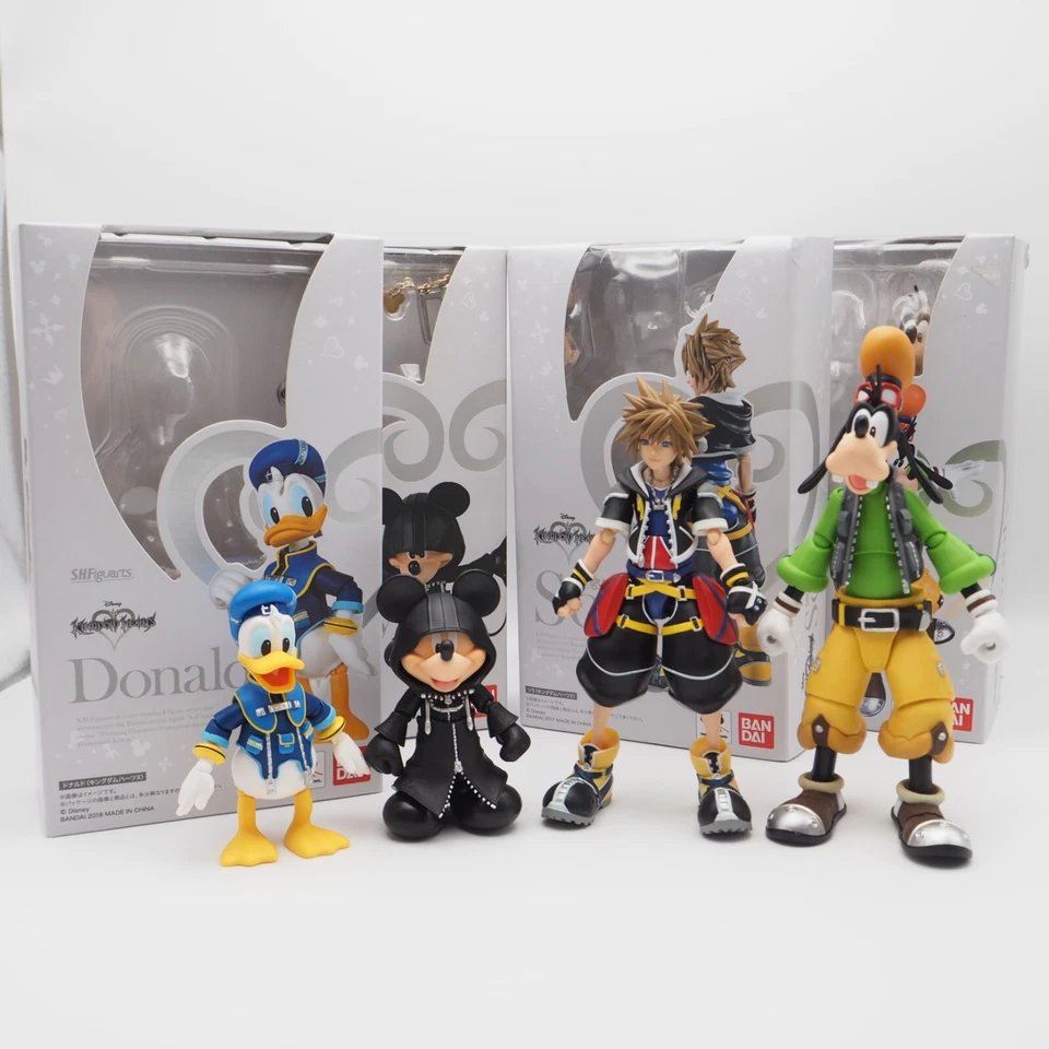 S.H.Figuarts 可动人偶 Kingdom Hearts 4 件套 米奇、索拉、唐纳德、高飞 — 第 2/4 张图片